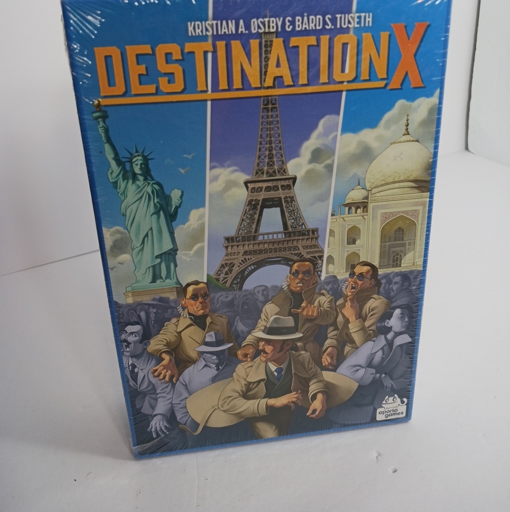 Destination X Card Game Kristian A. Ostby & Bard S. Tuseth Aporta Games